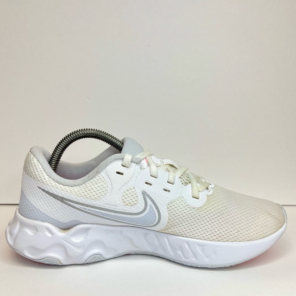 Nike Renew Ride 2 Womens Running CU3508-105 Sz 9M White/Grey/Blush VGUC! - Picture 10 of 15